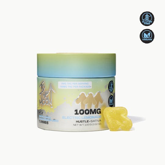 To The Moon - Electric Lemonade - Edibles - 100mg - Sativa - 1