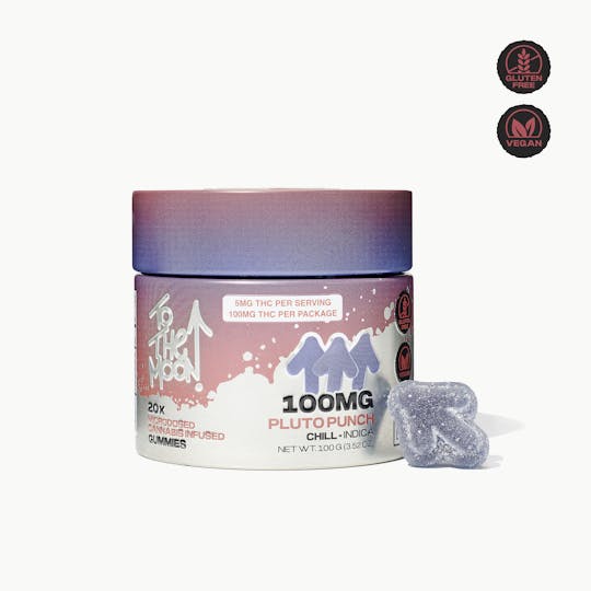 To The Moon - Pluto Punch - Edibles - 100mg - Indica - 1