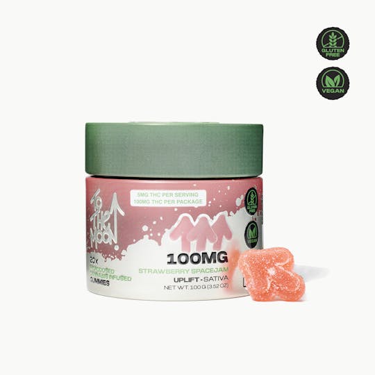 To The Moon - Strawberry Spacejam - Edibles - 100mg - Sativa - 1