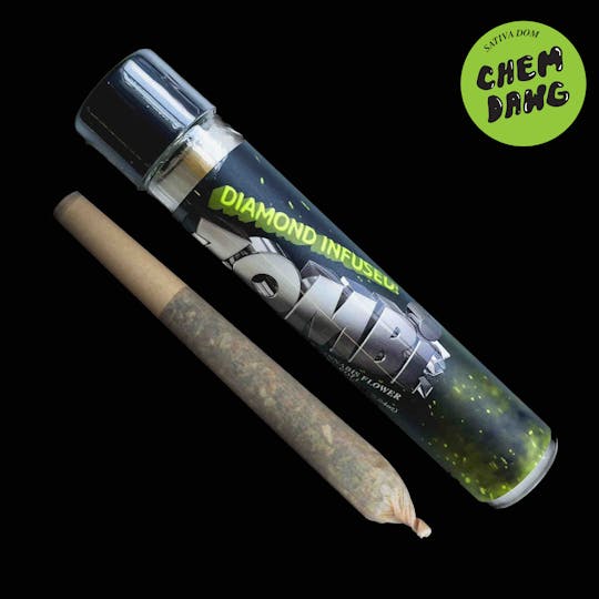 ZombiXYZ - Chem Dawg | 1g Diamond Infused Pre-roll - 1