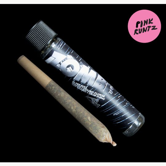 ZombiXYZ - Pink Runtz | Single (1g) Pre-roll | 100% Indoor Flower - 1