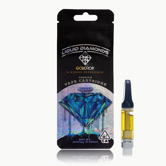 GoldDrop - Blueberry - Liquid Diamonds® Cartridge - 1 Gram - 1