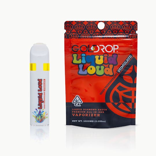 GoldDrop - Banana Mango Liquid Loud All-In-One - 1 Gram Terpinolene/Stimulate - 1