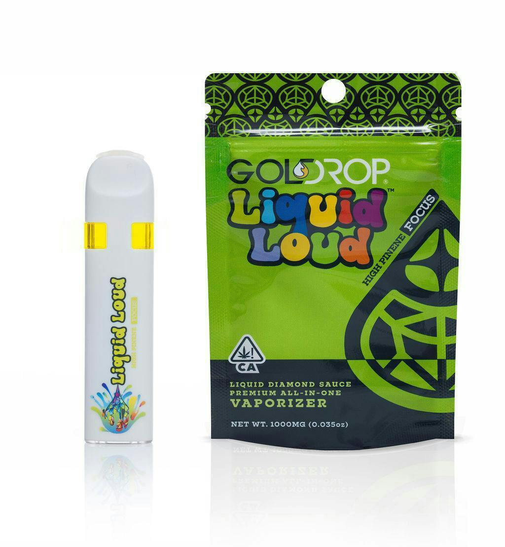 GoldDrop - Electric Punch | Liquid Loud Disposable | 1g - 1