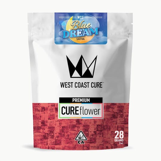 West Coast Cure - Blue Dream - 28G Premium Flower - 1