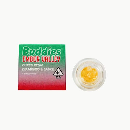 Buddies Brand - Buddies x Ember Valley Cured Resin Dab Permanent Marker 1g (H) - 1