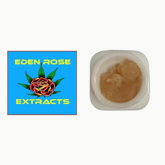 Eden Rose Processing - Eden Rose Extracts Live Resin Baller Jar 14g - G.M.O (Indica) - 1
