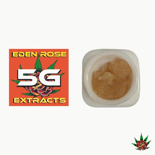 Eden Rose Processing - Eden Rose Extracts Live Resin Baller Jar 5g - GMO - 1