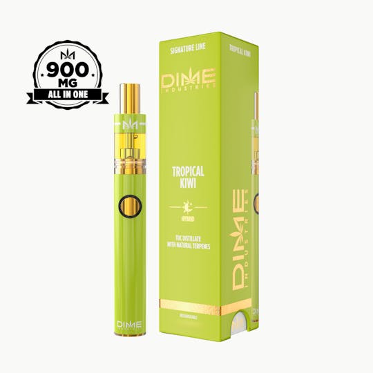 Dime Industries - Tropical Kiwi 900mg All in One Device - 1
