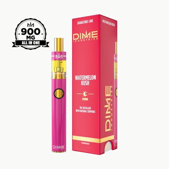 Dime Industries - Watermelon Kush 900mg All in One Device - 1