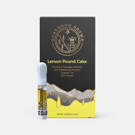 Northern Grown - Northern Grown 1g Vape Cartridge - Lemon Pound Cake - 1
