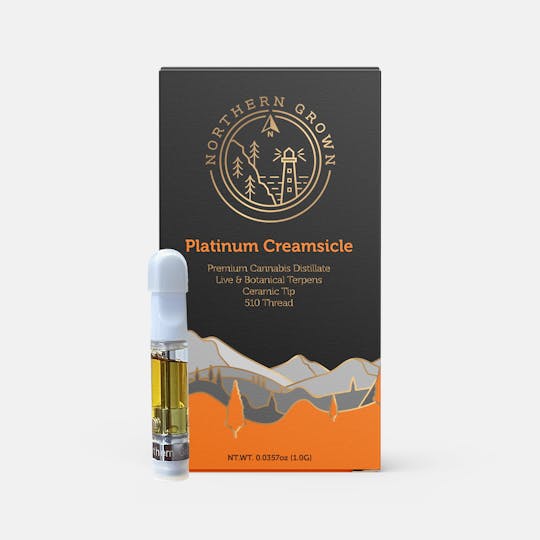 Northern Grown - Northern Grown 1g Vape Cartridge - Platinum Creamsicle - 1