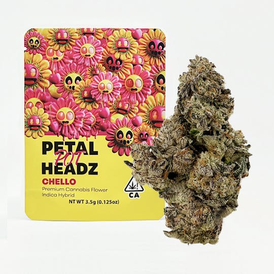 Petal Pot Headz - Chello - 3.5g - Indoor Flower - 1
