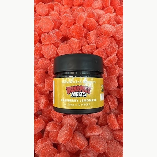 Monopoly Melts - 250mg - Raspberry Lemonade Solventless Gummies - 1