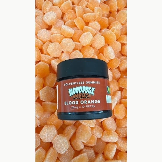 Monopoly Melts - 250mg - Blood Orange Solventless Gummies - 1