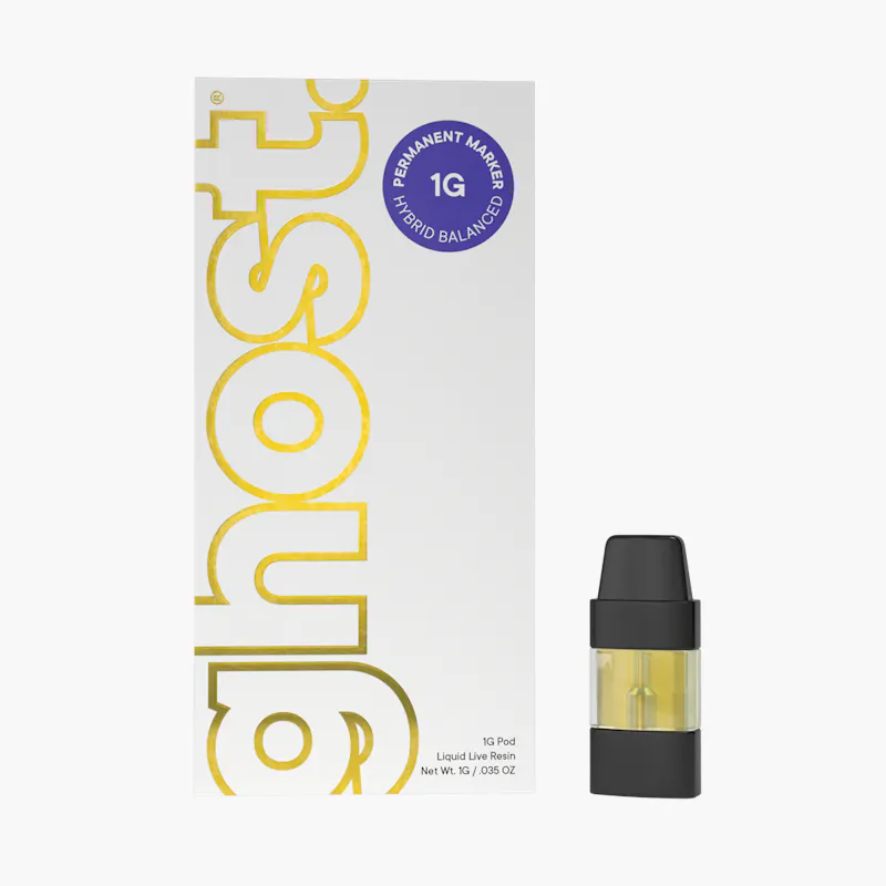1g Permanent Marker Live Resin Pod