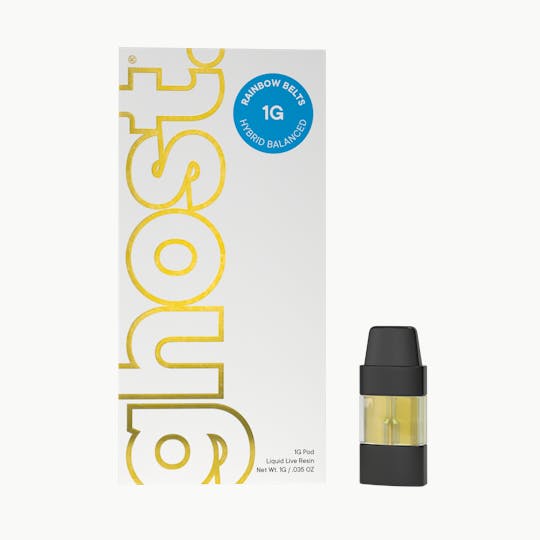 ghost. - 1g Rainbow Belts Live Resin Pod - 1
