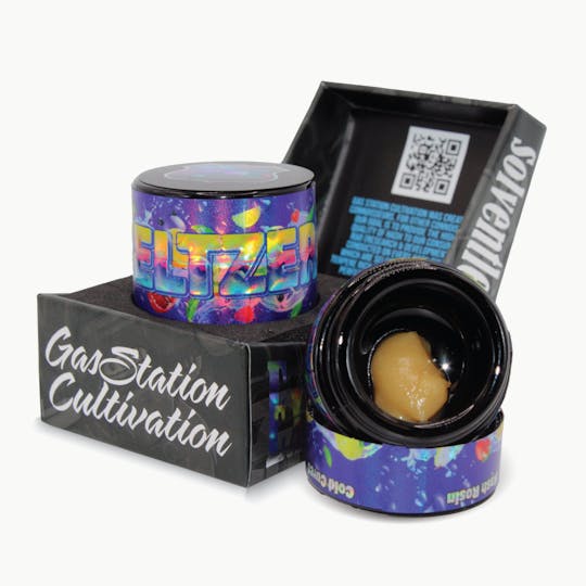 Gas Station Cultivation - Zeltzer Live Hash Rosin 1g - Cold Cured - Tier 1 - 1