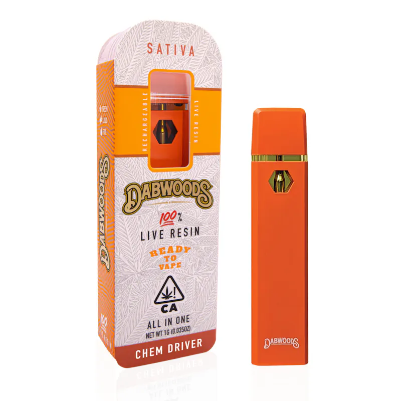 Dabwoods Chem Driver Live Resin All-in-One 1g disposable