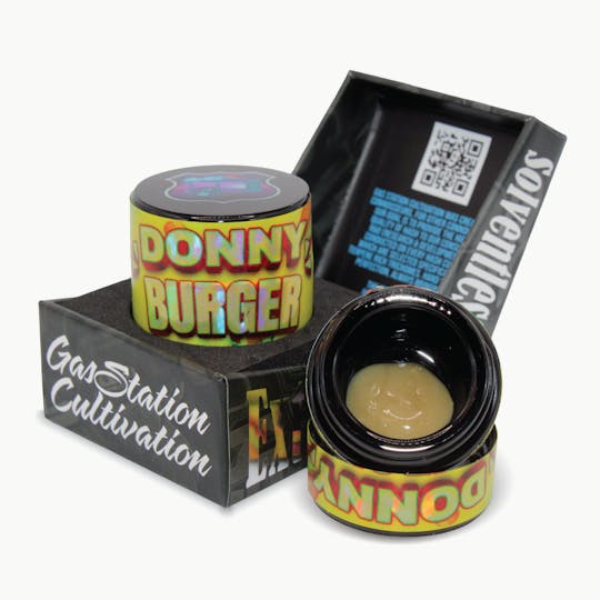 Gas Station Cultivation - Donny Burger Live Hash Rosin 1g - Cold Cured - Tier 2 (Rising Roots Collab) - 1