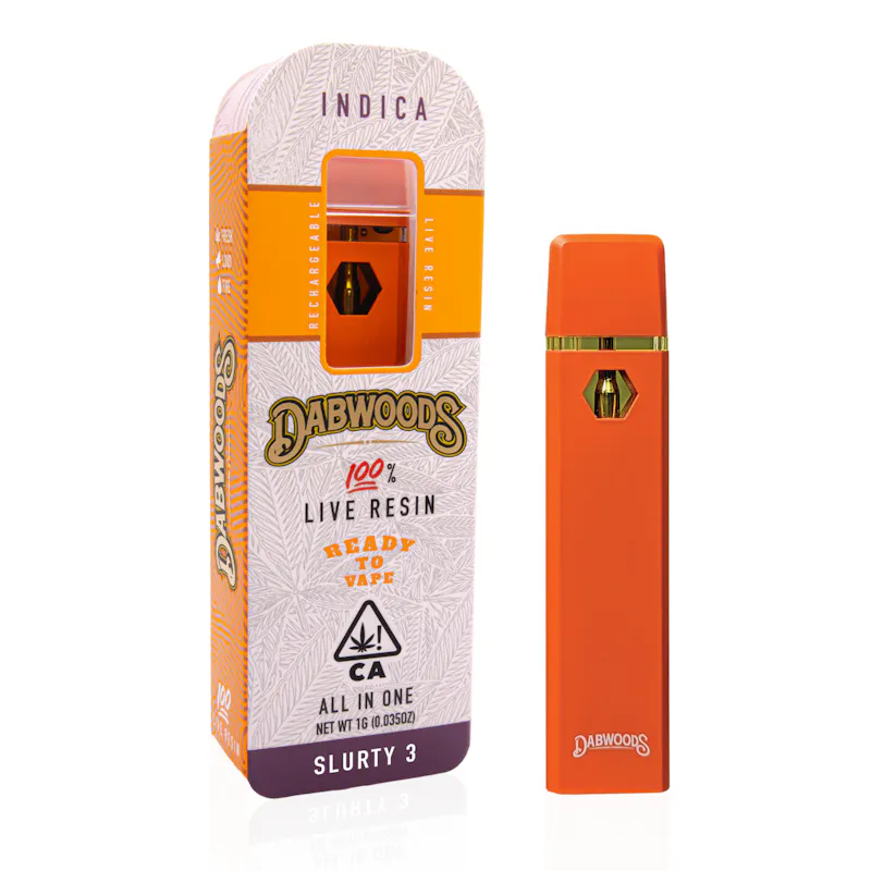Dabwoods Slurty 3 Live Resin All-in-One 1g
