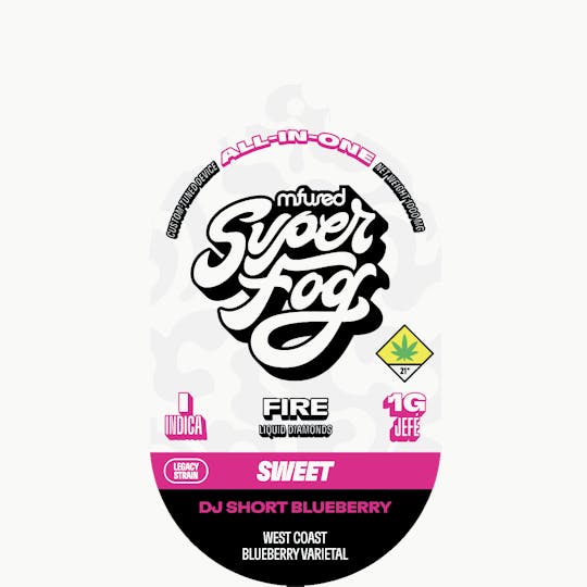 MFused - DJ Short Blueberry - FIRE Liquid Diamonds 1g Jefé - 1
