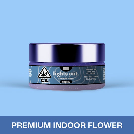 Lights Out - Carbon Fiber (Hybrid) Flower 3.5g - 1