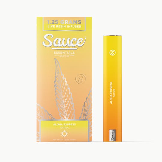 Sauce. - Sauce Essentials - Aloha Express - 1.25G Live Resin AIO (CA, AZ, OR) - 1