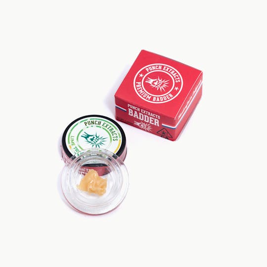 Punch Edibles & Extracts - Lime Tree BHO Badder (1g) - 1