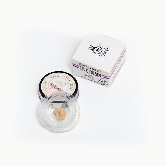 Punch Edibles & Extracts - OGZ 91 Peaches Tier 4 Live Rosin Cold Cure Badder (1g) - 1