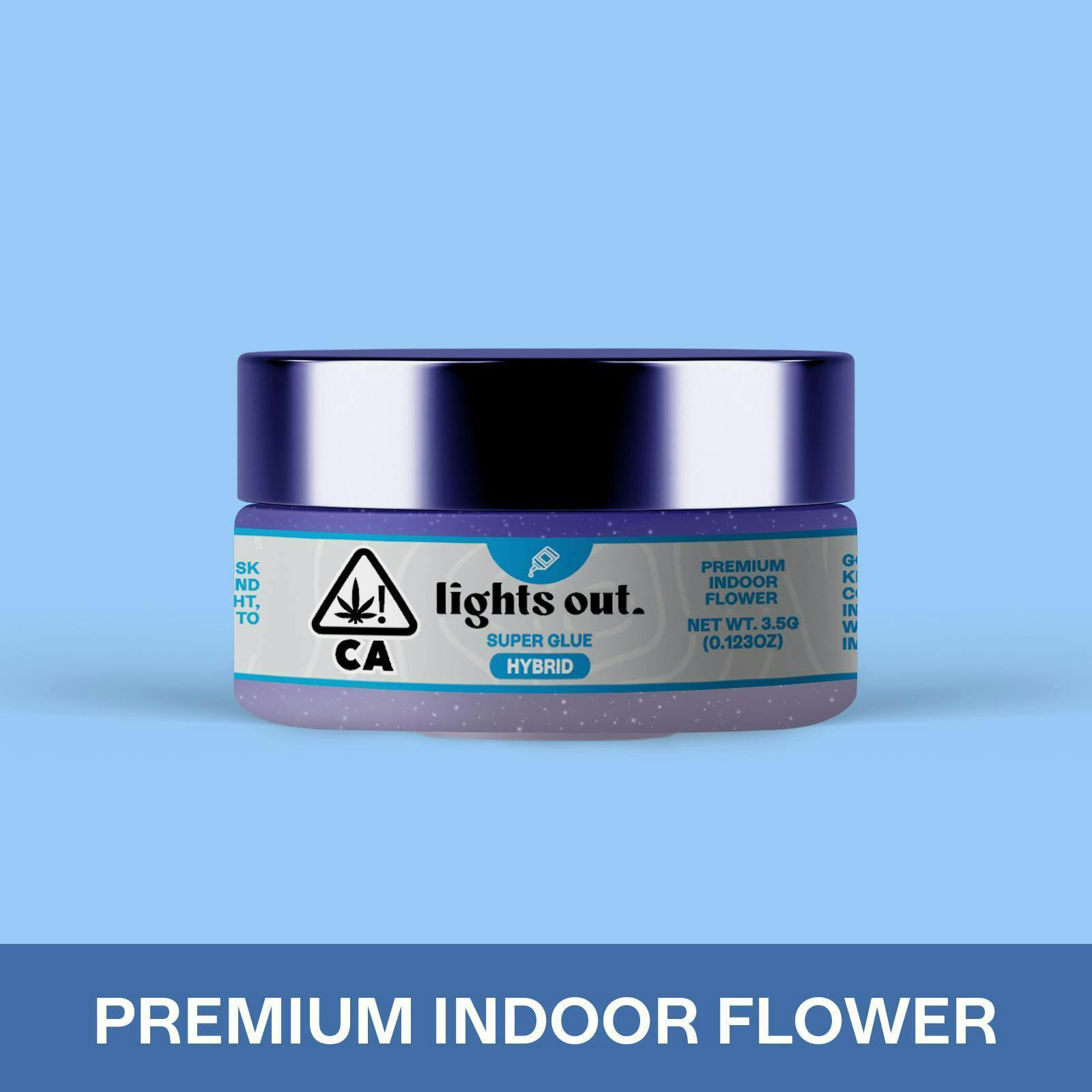 Lights Out - Super Glue (Hybrid) Flower 3.5g - 1