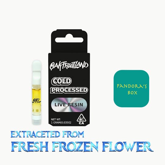 Oakfruitland (OFL) - Pandora's Box 510 Cartridge 1g - Live Resin Series - 1
