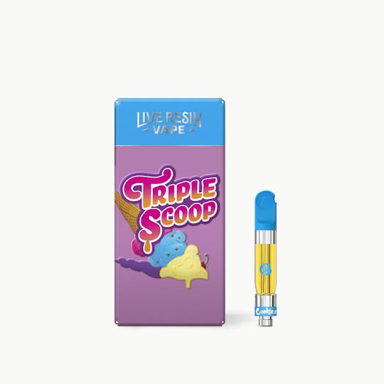 Cookies - Cookies - 1G 510 Live Resin - Triple Scoop - 1