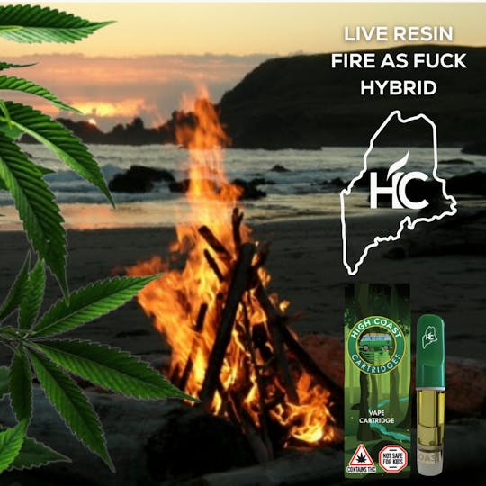 High Coast - High Coast 1G Live Resin Cartridge (FIRE AS FUCK) - 1
