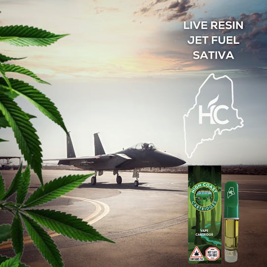 High Coast - High Coast 1G Live Resin Cartridge (JET FUEL) - 1