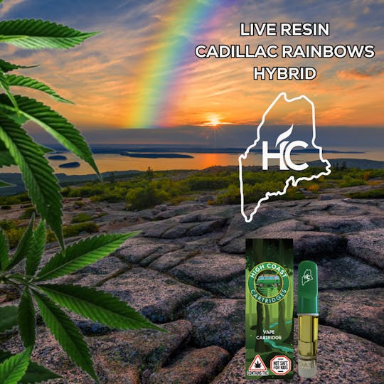 High Coast - High Coast 1G Live Resin Cartridge (CADILLAC RAINBOWS) - 1