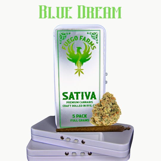 Fuego Farms - Fuego Farms 5g Blunt 5-pack - Blue Dream - 1