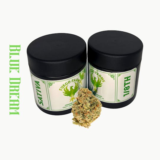 Fuego Farms - Fuego Farms 3.5g Pre-Packed Flower - Blue Dream - 1