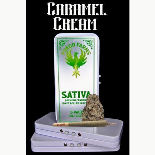 Fuego Farms - Fuego Farms 5g Pre-Roll 5-pack - Caramel Cream - 1