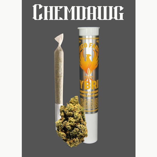 Fuego Farms - Fuego Farms 1/2-gram Pre-Roll - Chemdawg - 1