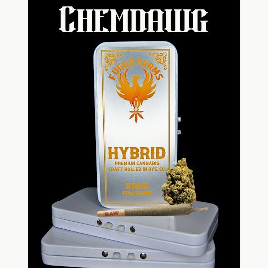 Fuego Farms - Fuego Farms 5g Pre-Roll 5-pack - Chemdawg - 1