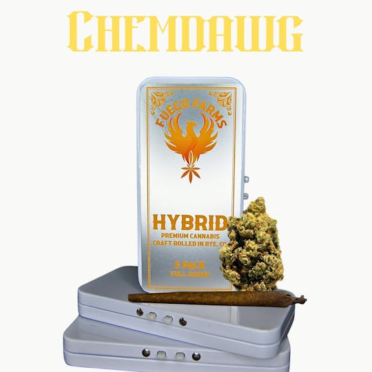 Fuego Farms - Fuego Farms 5g Blunt 5-pack - Chemdawg - 1