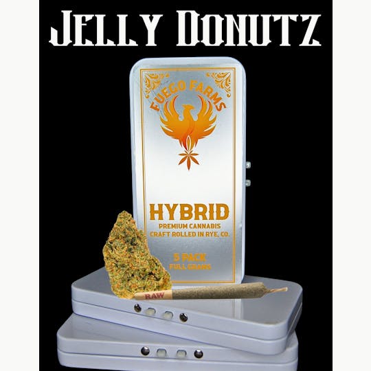 Fuego Farms - Fuego Farms 5g Pre-Roll 5-pack - Jelly Donutz - 1