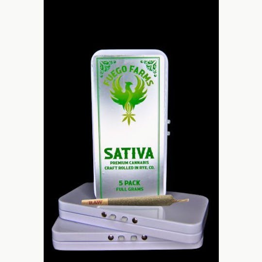Fuego Farms - Fuego Farms 5g Pre-Roll 5-pack - Trainwreck - 1