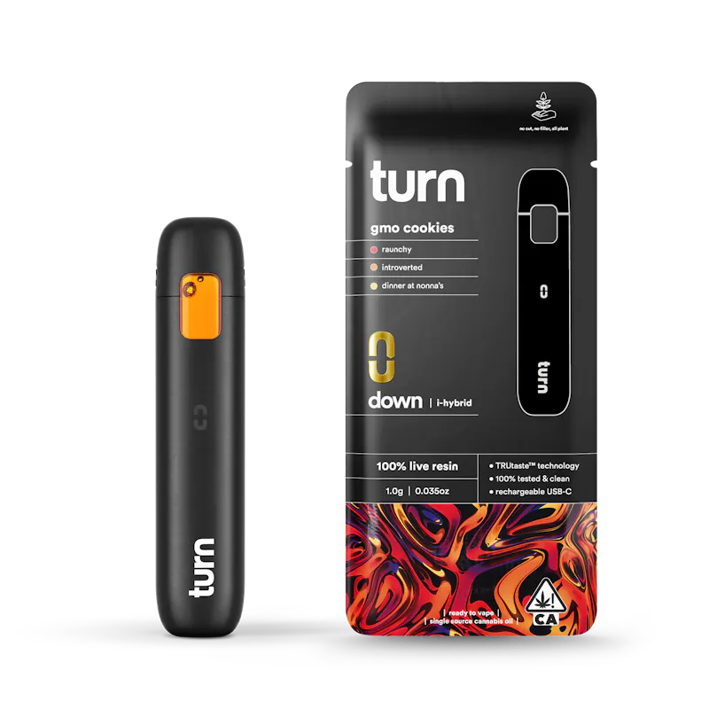GMO Cookies Live Resin TurnPen Disposable 1g