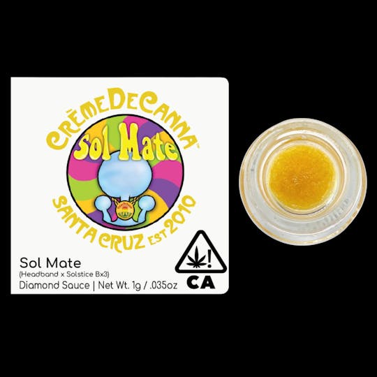 Crème De Canna - Creme De Canna - Diamond Sauce - Sol Mate - 1g - ( H ) - 1