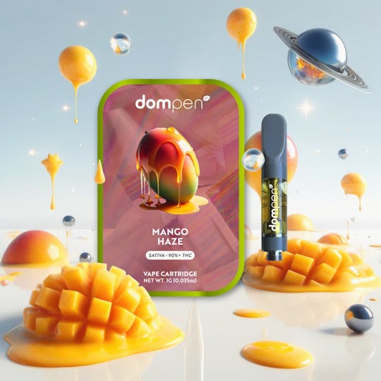 dompen™ & Koa - dompen™ Mango Haze (Sativa) - 1G Cartridge - 1