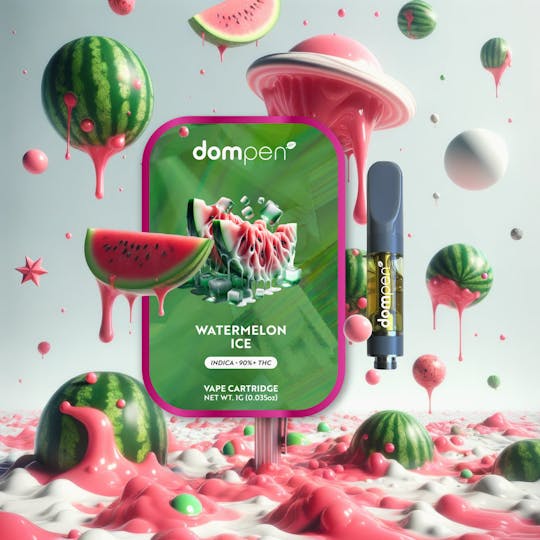 dompen™ & Koa - dompen™ Watermelon Ice (Indica) - 1G Cartridge - 1