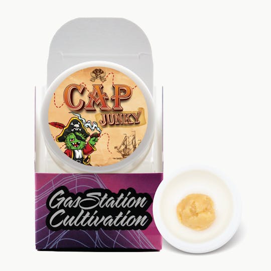 Gas Station Cultivation - Cap Junky Cured Resin Badder 1g - 1