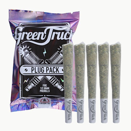 Green Truck - Pre-Rolls 5-Pack Minis: Midnight Oil - Green Truck - 1